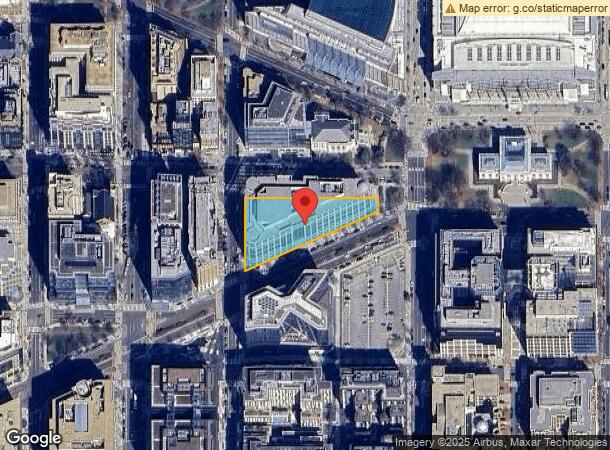  901 New York Ave Nw, Washington, DC Parcel Map