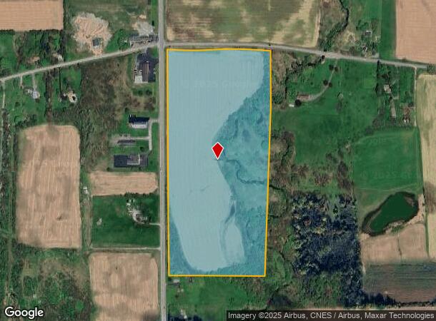 Corby Rd, Lima, NY Parcel Map