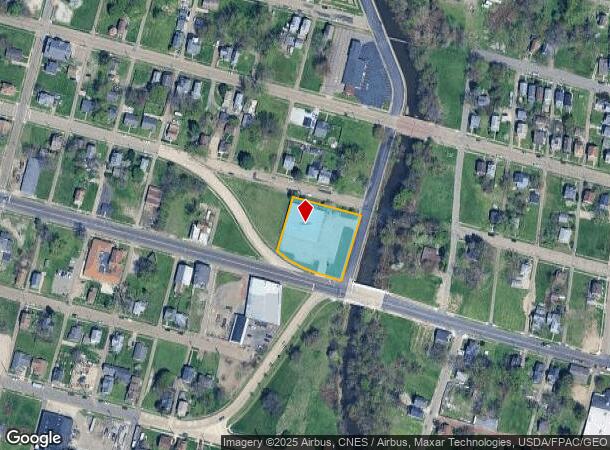  1617 Tuscarawas St E, Canton, OH Parcel Map