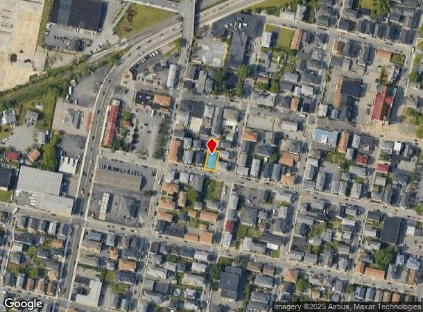  210 Hope St, Fall River, MA Parcel Map
