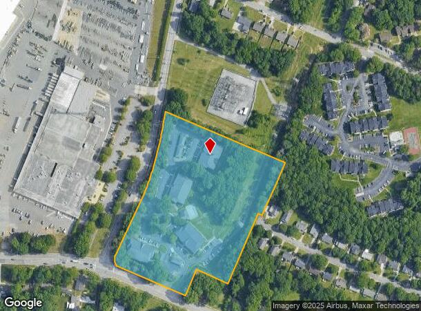  2507 Fairfax Rd, Greensboro, NC Parcel Map