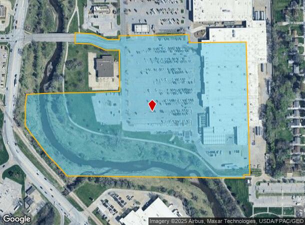  1001 73Rd St, Windsor Heights, IA Parcel Map