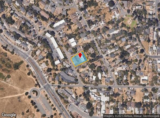  110 Hilborn St, Vallejo, CA Parcel Map