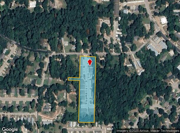  615 Hayman St, Huntsville, TX Parcel Map