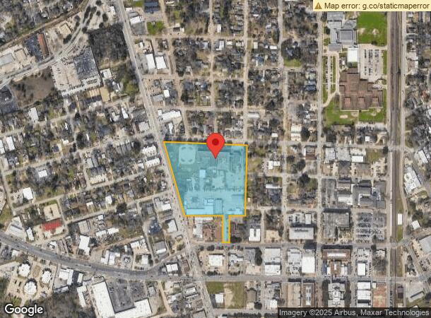  601 W Lewis St, Conroe, TX Parcel Map