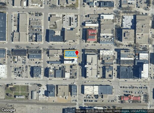 120 N 3Rd St, Bismarck, ND Parcel Map