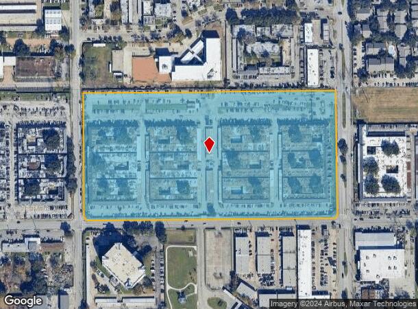  5530 Glenmont Dr, Houston, TX Parcel Map