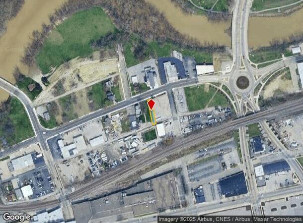  621 W Superior St, Fort Wayne, IN Parcel Map