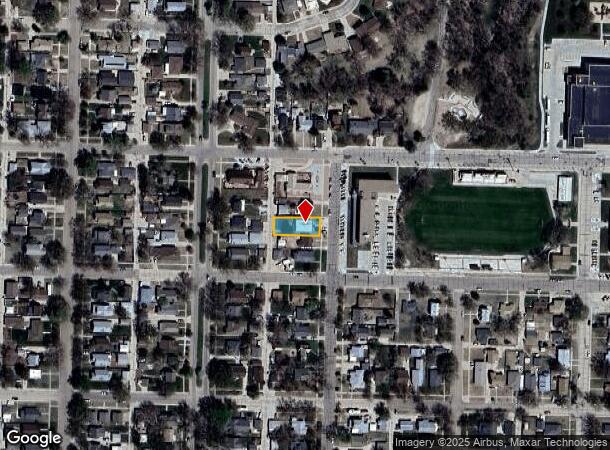 1206 E 1St St, Mc Cook, NE Parcel Map