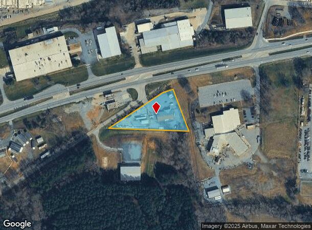  2596 E Roosevelt Blvd, Monroe, NC Parcel Map