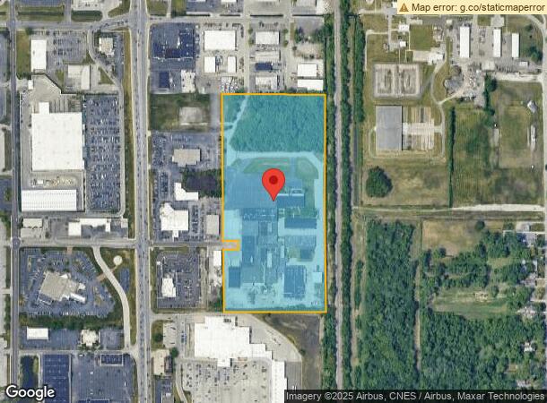  650 W 67Th Pl, Schererville, IN Parcel Map