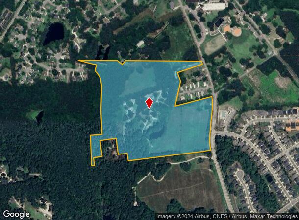  2341 Summer Breeze, Knightdale, NC Parcel Map