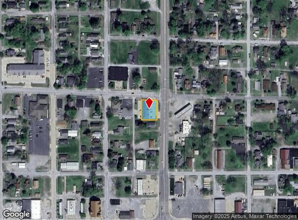  215 N Logan St, West Frankfort, IL Parcel Map