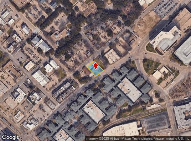  2815 Gaston Ave, Dallas, TX Parcel Map