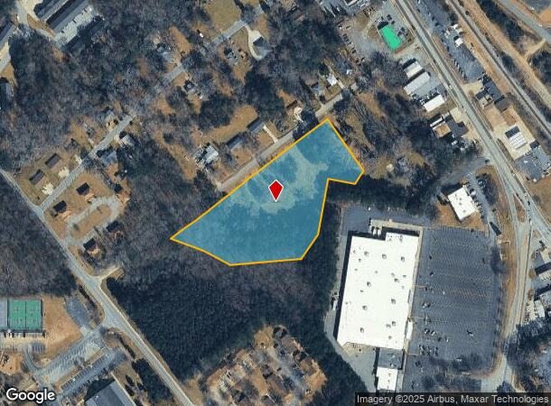 Savannah St, Winder, GA Parcel Map