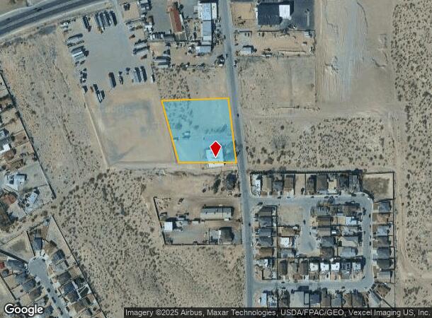  Ellsworth Dr, Socorro, TX Parcel Map