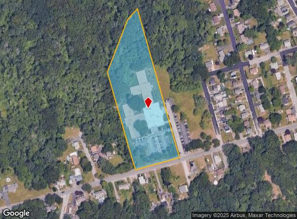 303 Rhodes Ave, Woonsocket, RI Parcel Map