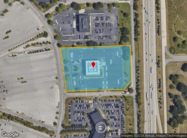  500 Town Center Dr, Dearborn, MI Parcel Map