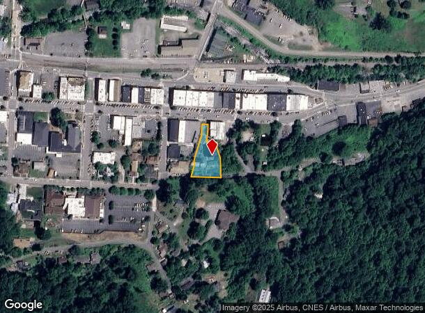  553 W Main St, Sylva, NC Parcel Map