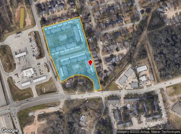  1210 Wilson Rd, Conroe, TX Parcel Map