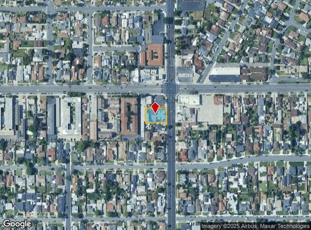  15111 Clark Ave, Bellflower, CA Parcel Map
