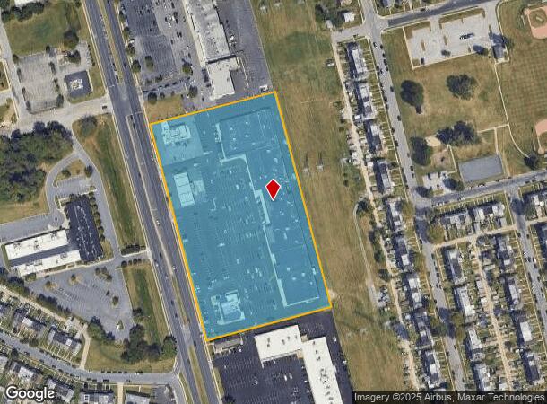 Merritt Blvd, Baltimore, MD Parcel Map