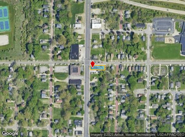  405 S Arlington St, Akron, OH Parcel Map