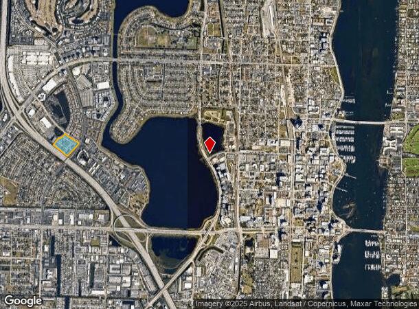  300 Courtney Lakes Cir, West Palm Beach, FL Parcel Map