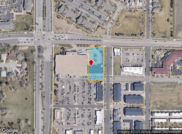 2608 S Timberline Rd, Fort Collins, CO Parcel Map