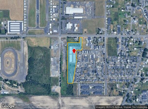 1300 W Airport Rd, Lebanon, OR Parcel Map