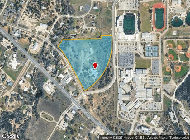  400 W Highway 290, Dripping Springs, TX Parcel Map