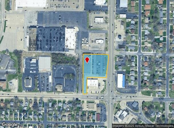  3125 N University St, Peoria, IL Parcel Map