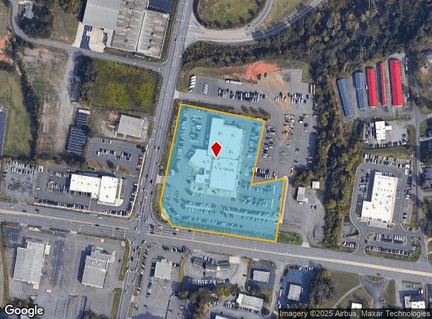  831 S Main St, Lowell, NC Parcel Map