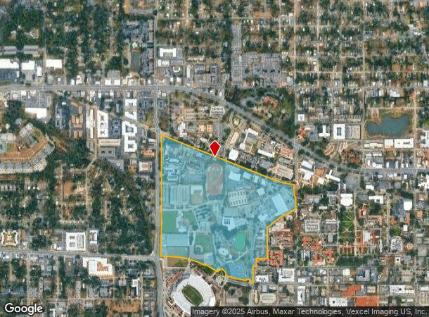 1103 W Call St, Tallahassee, FL Parcel Map
