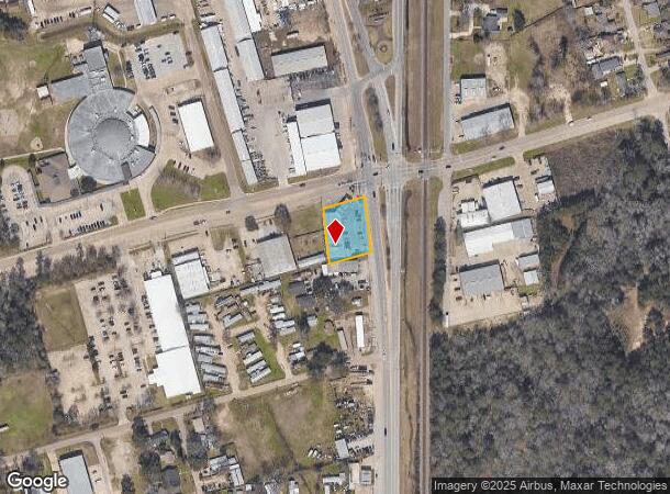  1000 S Frazier St, Conroe, TX Parcel Map