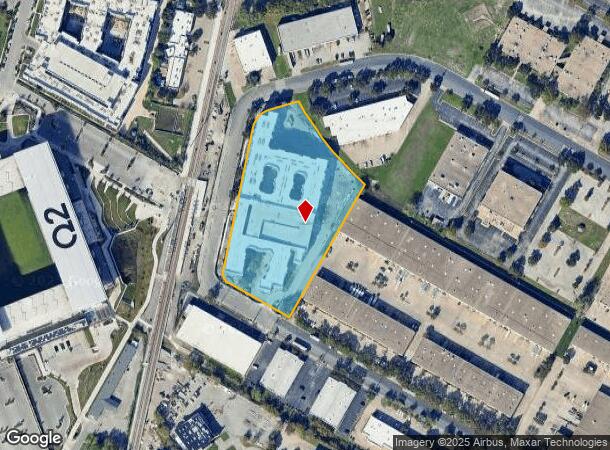  10605 Delta Dr, Austin, TX Parcel Map