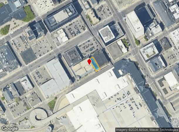  422 W Congress St, Detroit, MI Parcel Map