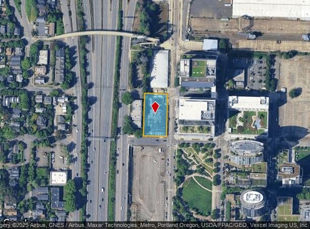  3419 S Moody Ave, Portland, OR Parcel Map