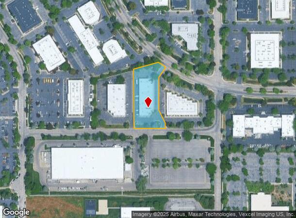 12554 W Bridger St, Boise, ID Parcel Map