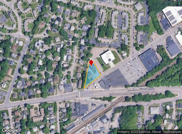  20 Linden St, Waltham, MA Parcel Map