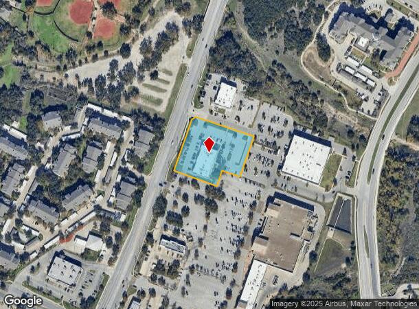 1320 Cypress Creek Rd, Cedar Park, TX Parcel Map