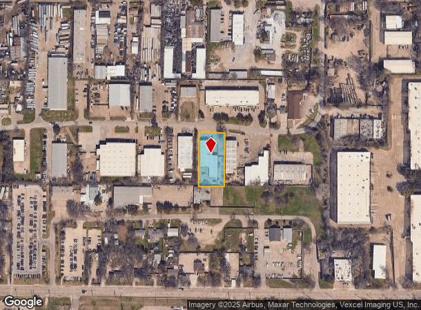  2340 Hinton Dr, Irving, TX Parcel Map