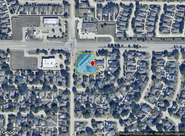  1600 E Main St, Allen, TX Parcel Map