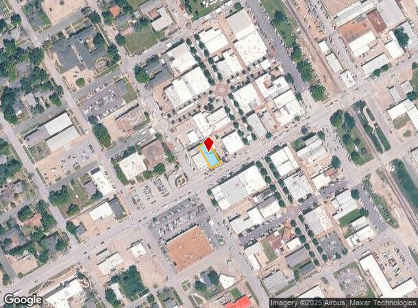 212 W Ennis Ave, Ennis, TX Parcel Map