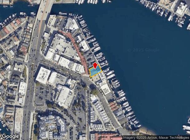  3404 Via Oporto, Newport Beach, CA Parcel Map