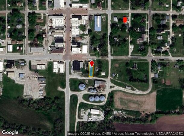 613 Pearl St, Walnut, IA Parcel Map