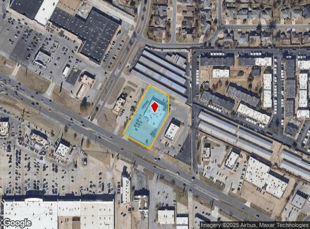  6817 Nw Expressway, Oklahoma City, OK Parcel Map