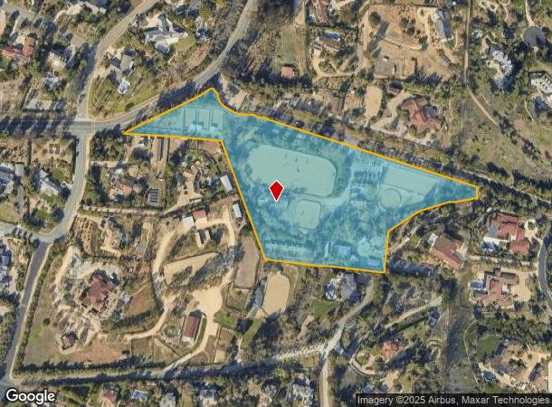  3211 Wildflower Valley Dr, Encinitas, CA Parcel Map