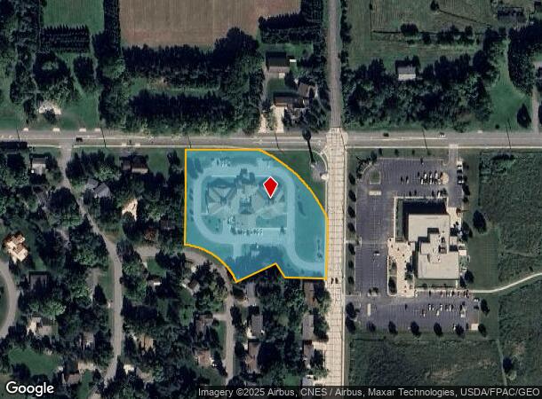  1606 N Saint Joseph Ave, Marshfield, WI Parcel Map