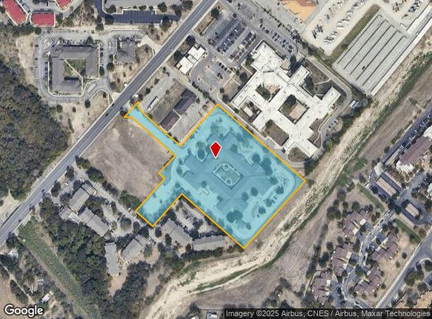 8306 Huebner Rd, San Antonio, TX Parcel Map